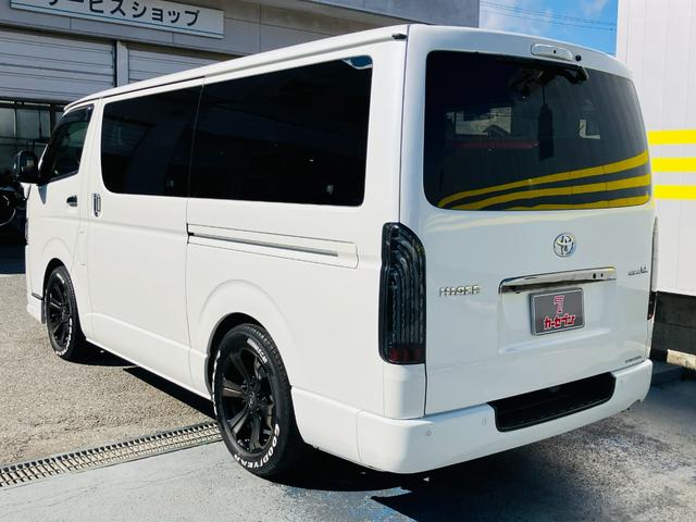 ハイエースバン スーパーGL ダークプライムII 2列シート2/5人乗 セーフティセンス LEDヘッドランプ 両側パワースライドドア デジタルインナーミラー パノラミックビューモニター ナビ 地デジTV ドラレコ前後 ETC ブラック天井 社外AW(77枚目)