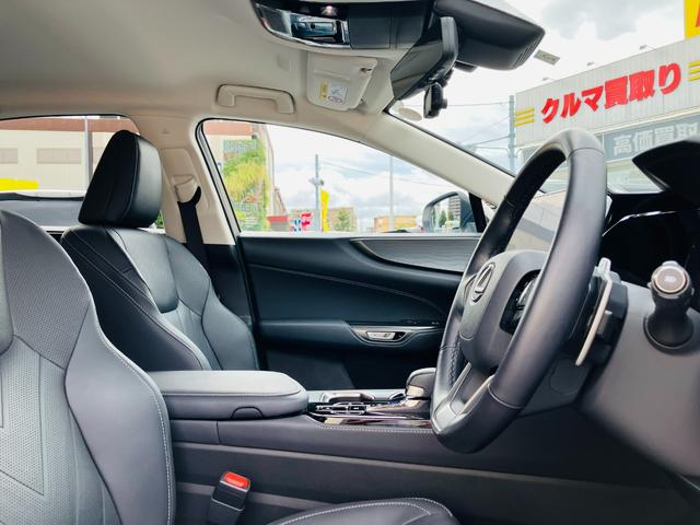 NX NX350h バージョンL セーフティシステムプラス 3眼フルLEDヘッドランプ  クライメイトコンシェルジュ 黒革シート 14インチディスプレイオーディオプラス ナビ パノラミックビューモニター ドラレコ 18インチAW(41枚目)