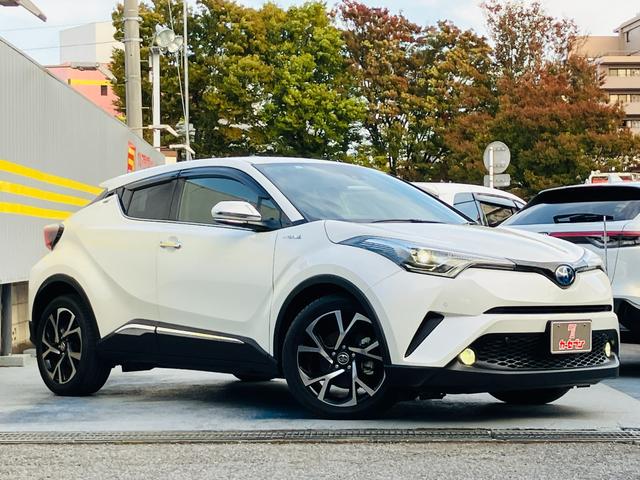 C-HR G セーフティセンス LEDヘッドランプ LEDフロントフォグランプ ナビ 地デジTV バックカメラ ドラレコ ETC 18インチAW ナノイー付オートエアコン 快適温熱シート スマートキー(5枚目)