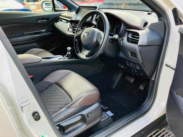 C-HR G セーフティセンス LEDヘッドランプ LEDフロントフォグランプ ナビ 地デジTV バックカメラ ドラレコ ETC 18インチAW ナノイー付オートエアコン 快適温熱シート スマートキー(6枚目)