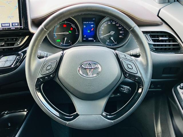 C-HR G セーフティセンス LEDヘッドランプ LEDフロントフォグランプ ナビ 地デジTV バックカメラ ドラレコ ETC 18インチAW ナノイー付オートエアコン 快適温熱シート スマートキー(7枚目)