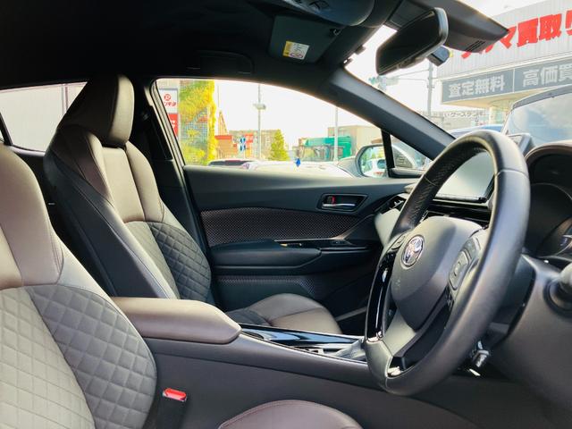 C-HR G セーフティセンス LEDヘッドランプ LEDフロントフォグランプ ナビ 地デジTV バックカメラ ドラレコ ETC 18インチAW ナノイー付オートエアコン 快適温熱シート スマートキー(35枚目)