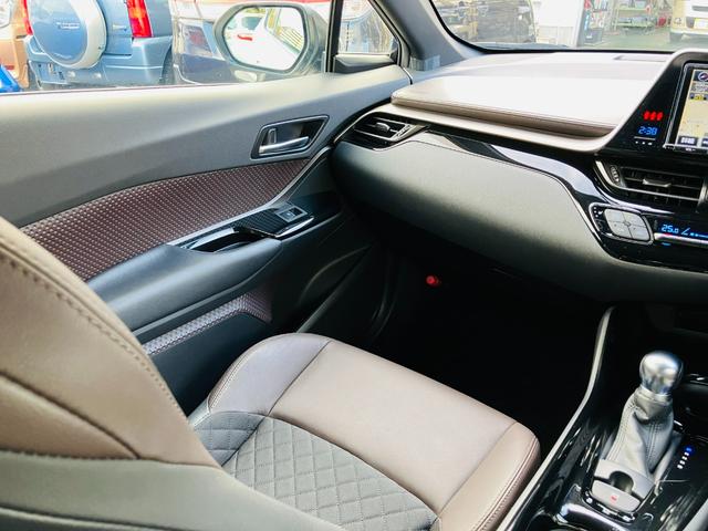 C-HR G セーフティセンス LEDヘッドランプ LEDフロントフォグランプ ナビ 地デジTV バックカメラ ドラレコ ETC 18インチAW ナノイー付オートエアコン 快適温熱シート スマートキー(36枚目)