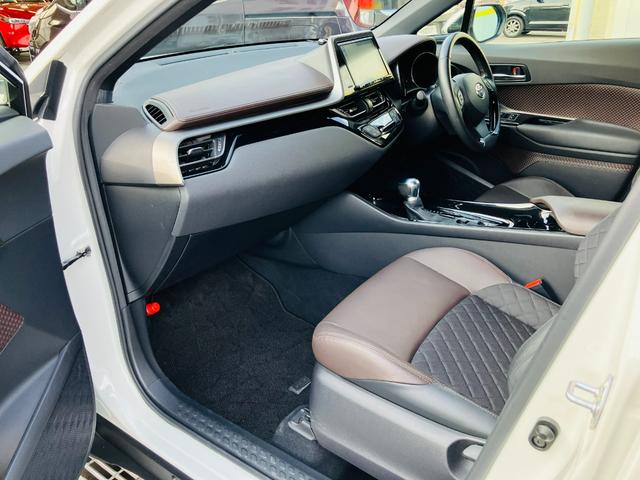 C-HR G セーフティセンス LEDヘッドランプ LEDフロントフォグランプ ナビ 地デジTV バックカメラ ドラレコ ETC 18インチAW ナノイー付オートエアコン 快適温熱シート スマートキー(61枚目)