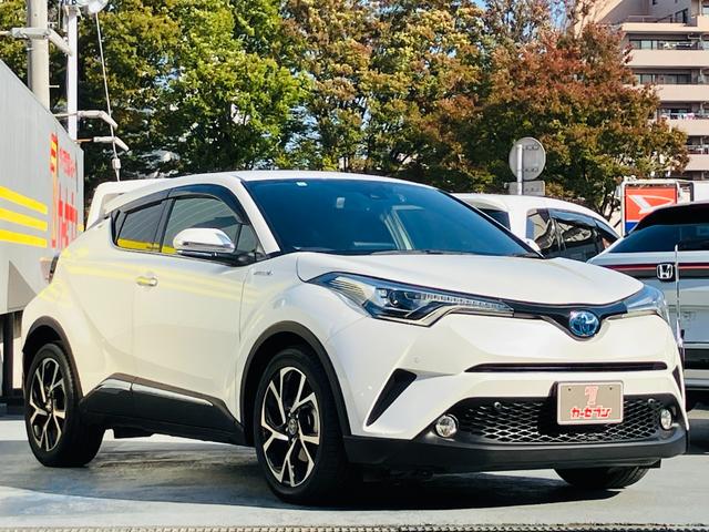 C-HR G セーフティセンス LEDヘッドランプ LEDフロントフォグランプ ナビ 地デジTV バックカメラ ドラレコ ETC 18インチAW ナノイー付オートエアコン 快適温熱シート スマートキー(80枚目)