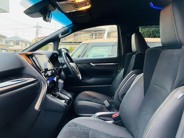 アルファード 2.5S タイプゴールド セーフティセンス 両側パワースライドドア パワーバックドア 9インチディスプレイオーディオ バックカメラ 後席ディスプレイ ドラレコ前後 ETC 合皮/スエードコンビシート リアオートエアコン(58枚目)