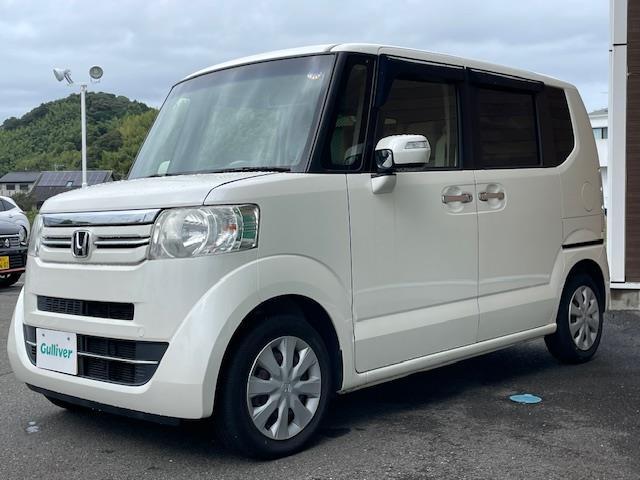 Ｎ－ＢＯＸ Ｇ・Ｌパッケージ　純正７インチナビ（フルセグＴＶ／ＢＴ／ＵＳＢ／ＣＤ／ＤＶＤ／ＡＭ／ＦＭ）　ビルトインＥＴＣ　バックカメラ　片側パワースライドドア（3枚目）