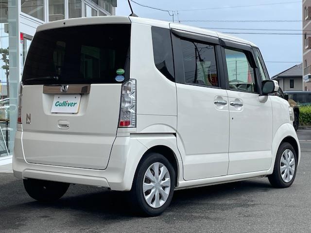 Ｎ－ＢＯＸ Ｇ・Ｌパッケージ　純正７インチナビ（フルセグＴＶ／ＢＴ／ＵＳＢ／ＣＤ／ＤＶＤ／ＡＭ／ＦＭ）　ビルトインＥＴＣ　バックカメラ　片側パワースライドドア（5枚目）