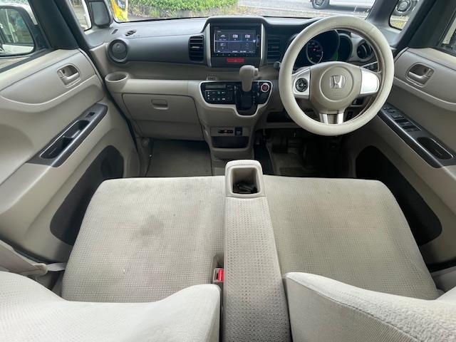 Ｎ－ＢＯＸ Ｇ・Ｌパッケージ　純正７インチナビ（フルセグＴＶ／ＢＴ／ＵＳＢ／ＣＤ／ＤＶＤ／ＡＭ／ＦＭ）　ビルトインＥＴＣ　バックカメラ　片側パワースライドドア（42枚目）