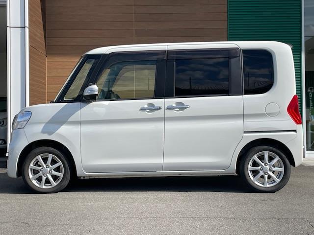 タント Ｇ　片側パワースライドドア　ＥＴＣ　アイドリングストップ　純正フロアマット　純正１４インチアルミホイール　オートエアコン　プッシュスタート　ドアバイザー　取説説明書・記録簿・保証書　スマートキー（4枚目）