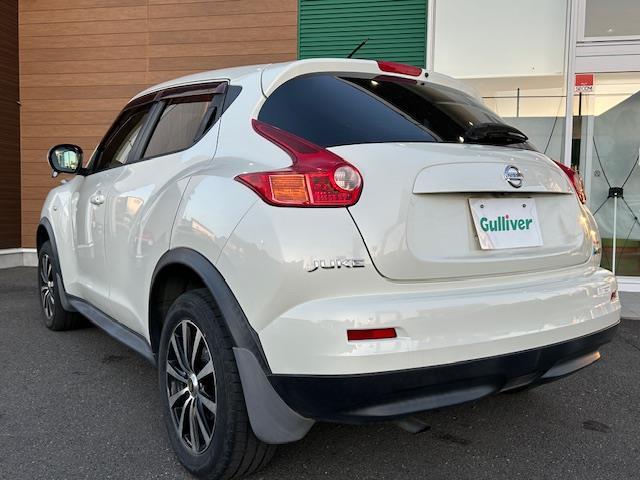 ジューク 15RX 純正メモリナビ ワンセグ Bluetooth スマートキ プッシュスタート 純正フロアマット オートライト(6枚目)