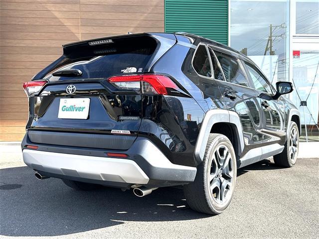 RAV4 アドベンチャー ワンオーナー 純正9インチディスプレイオーディオ ルーフレール トヨタセーフティセンス BSM(6枚目)