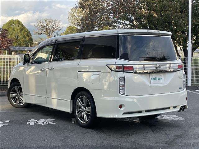 エルグランド ライダー 黒クロスシート マニュアルシート 1オーナー 純正ナビ 地デジ Bカメラ 純正後席モニター 両側パワスラ 木目調パネル ハーフレザーシート ETC オートライト オーテック18インチAW スペアキー 保証書 取説(3枚目)