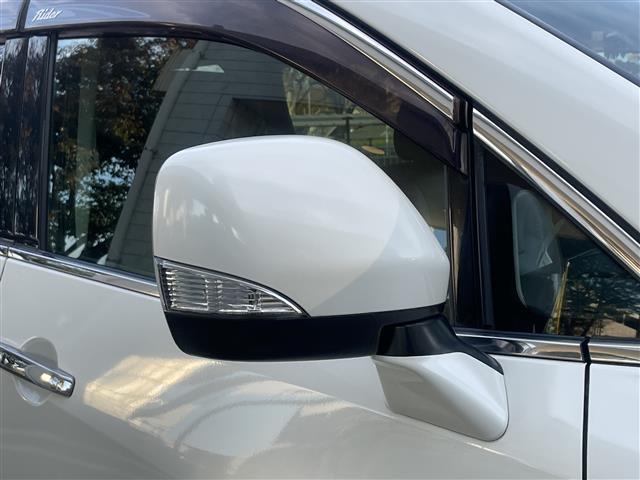 エルグランド ライダー 黒クロスシート マニュアルシート 1オーナー 純正ナビ 地デジ Bカメラ 純正後席モニター 両側パワスラ 木目調パネル ハーフレザーシート ETC オートライト オーテック18インチAW スペアキー 保証書 取説(38枚目)