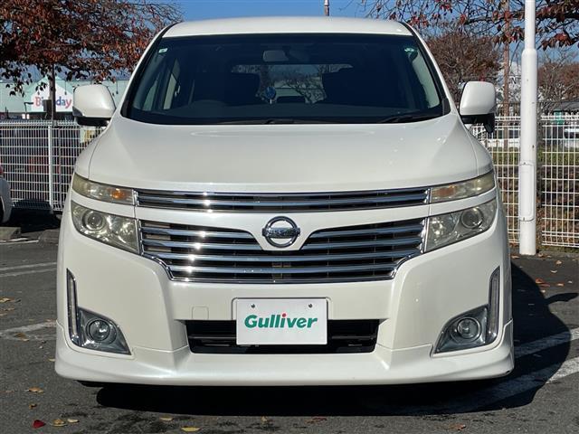 エルグランド 250ハイウェイスター 社外ナビ 社外フリップダウンモニター 両側パワスラ 半革シート 革巻きステアリング オートライト ウィンカーミラー 木目調パネル ETC 純正18インチAW スマートキー スペアキー 保証書 取説(34枚目)