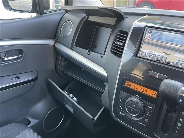 ワゴンRスティングレー X 社外ナビ(AVN558HD)ワンセグTV ETC 革巻きステアリング 電動格納ドアミラー 純正14インチAWスマートキー スペアキー 保証書(6枚目)