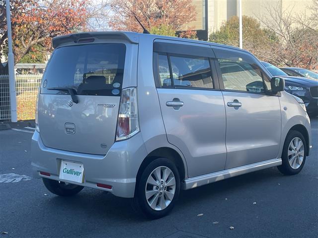 ワゴンRスティングレー X 社外ナビ(AVN558HD)ワンセグTV ETC 革巻きステアリング 電動格納ドアミラー 純正14インチAWスマートキー スペアキー 保証書(28枚目)