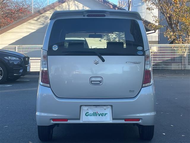 ワゴンRスティングレー X 社外ナビ(AVN558HD)ワンセグTV ETC 革巻きステアリング 電動格納ドアミラー 純正14インチAWスマートキー スペアキー 保証書(30枚目)