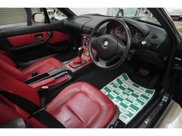 Ｚ３ロードスター ２．２ｉ　最終後期　赤レザー内装　新品イカリング　１８ＡＷ　新品Ｆスポイラー　幌張替　バックカメラ（21枚目）