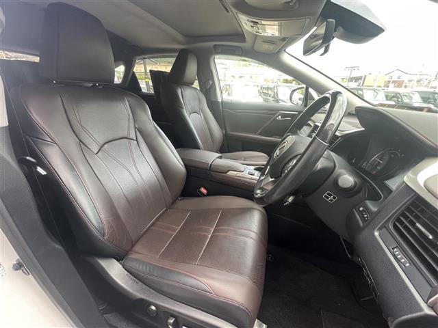 RX RX450h バージョンL サンルーフ 純正ナビ 純正後席モニター 全方位カメラ フルセグTV 三眼LEDヘッドライト 純正20インチAW 革シート シートヒーター ベンチレーション パワーバックドア クリアランスソナー BSM(27枚目)