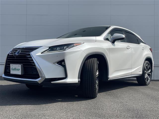 RX RX450h バージョンL サンルーフ 純正ナビ 純正後席モニター 全方位カメラ フルセグTV 三眼LEDヘッドライト 純正20インチAW 革シート シートヒーター ベンチレーション パワーバックドア クリアランスソナー BSM(34枚目)