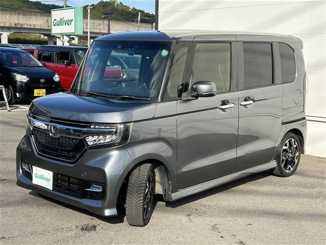 Ｎ－ＢＯＸカスタム Ｇ・ＥＸターボホンダセンシング　ホンダセンシング　レーダークルーズコントロール　ナビ　バックカメラ　フルセグＴＶ　両側パワスラ　ＥＴＣ　純正１５インチＡＷ　ＬＥＤヘッドライト　フォグランプ　パドルシフト　社外スピーカー（33枚目）