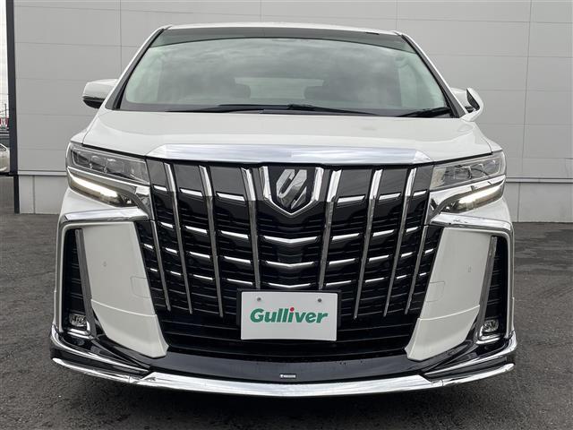 アルファード 2.5S Cパッケージ モデリスタエアロ(F/S/R)純正ナビ 純正後席モニター デジタルインナーミラー 三眼LEDヘッドライト 純正18インチAW 全天周ドラレコ ETC シートヒーター ベンチレーション オットマン(33枚目)