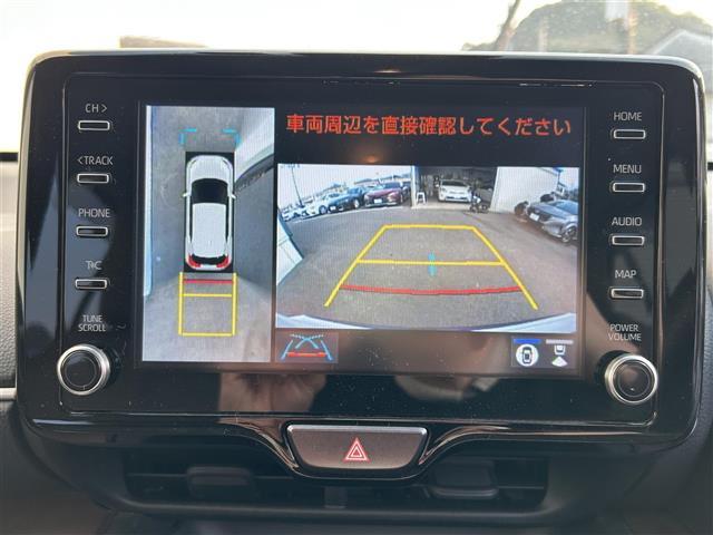 ヤリスクロス ハイブリッドZ フルモデリスタエアロ パワーバックドア 純正ディスプレイオーディオ ナビキット トヨタセーフティセンス パノラミックビューモニター BSM クリアランスソナー オートホールド シートヒーター ETC(4枚目)
