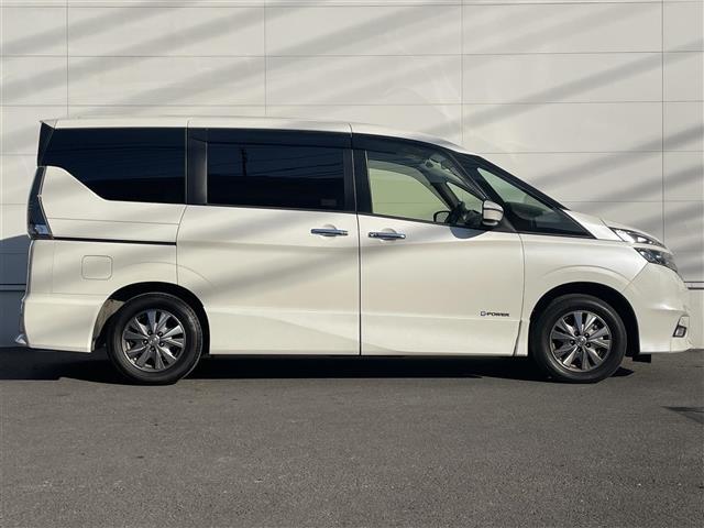 セレナ e-パワー ハイウェイスターV エマージェンシーブレーキ クルーズコントロール 純正SDナビ TV/CD/DVD/BT 純正フリップダウンモニター 純正前方ドライブレコーダー/DJ4-D 両側パワースライドドア ステアリングスイッチ(38枚目)