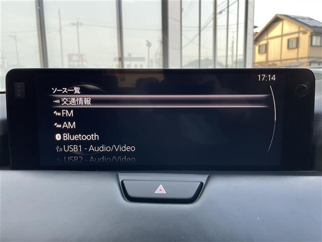 CX-60 XD エクスクルーシブモード サンルーフ 360°モニター BOSEサウンド 革シート 純正ナビ ACC パワーシート ヘッドアップディスプレイ パワーバックドア コーナーセンサー ブラインドスポットモニター LEDライト(6枚目)