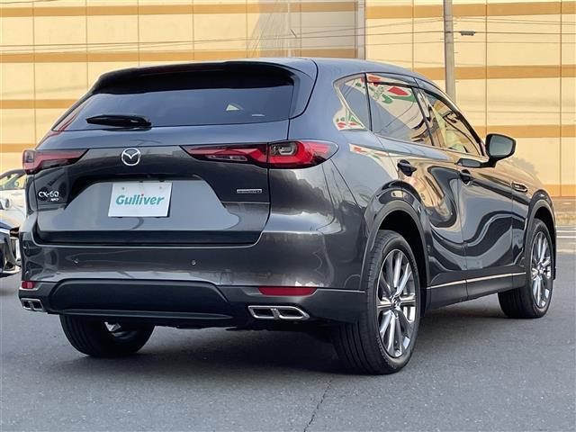 CX-60 XD エクスクルーシブモード サンルーフ 360°モニター BOSEサウンド 革シート 純正ナビ ACC パワーシート ヘッドアップディスプレイ パワーバックドア コーナーセンサー ブラインドスポットモニター LEDライト(33枚目)