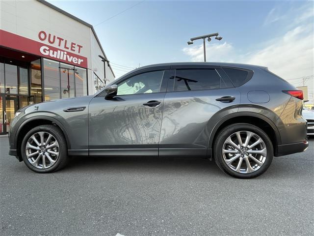 CX-60 XD エクスクルーシブモード サンルーフ 360°モニター BOSEサウンド 革シート 純正ナビ ACC パワーシート ヘッドアップディスプレイ パワーバックドア コーナーセンサー ブラインドスポットモニター LEDライト(35枚目)