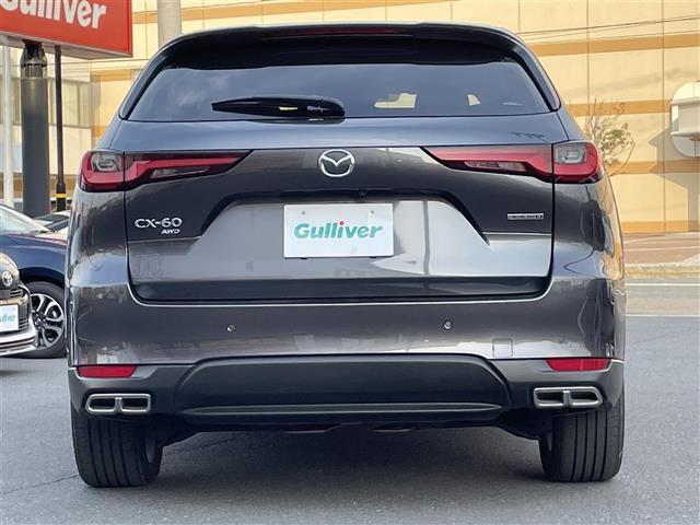 CX-60 XD エクスクルーシブモード サンルーフ 360°モニター BOSEサウンド 革シート 純正ナビ ACC パワーシート ヘッドアップディスプレイ パワーバックドア コーナーセンサー ブラインドスポットモニター LEDライト(36枚目)