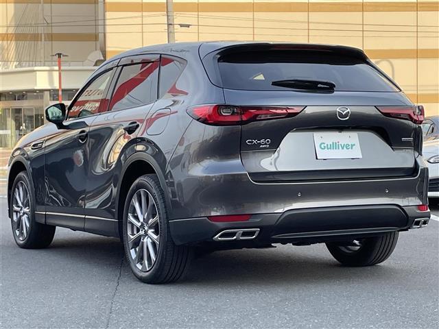 CX-60 XD エクスクルーシブモード サンルーフ 360°モニター BOSEサウンド 革シート 純正ナビ ACC パワーシート ヘッドアップディスプレイ パワーバックドア コーナーセンサー ブラインドスポットモニター LEDライト(43枚目)