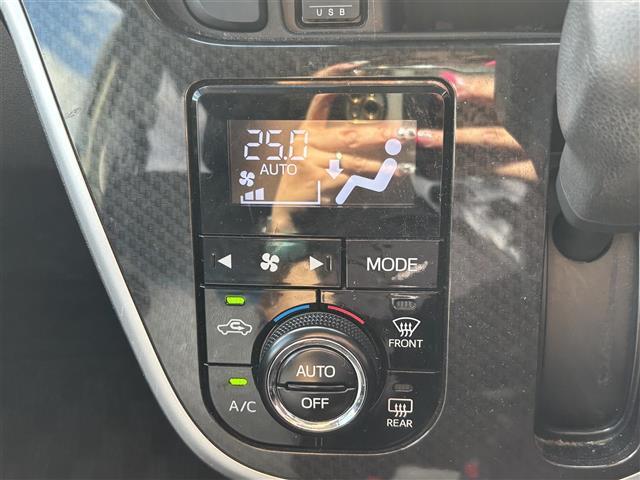 ムーヴ カスタム　Ｘリミテッド　ＳＡＩＩＩ　・衝突軽減ブレーキ・横滑り防止装置・盗難防止装置・オートハイビーム・アイドリングストップ・シートヒーター（運転席のみ）・オートライト・ステアリングリモコン・スマートキー・Ｂカメ（6枚目）