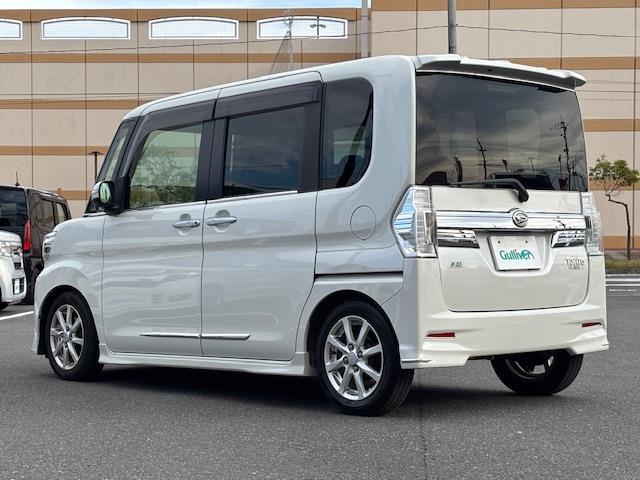 タント カスタムX SA アイドリングストップ・片側パワースライドドア・衝突軽減システム・横滑り防止装置・ナンバーフレームあり・後席サンシェード・後席ISOFIX・フォグランプ・ウインカーミラー・スペアキーあり・ハンドルカバー(34枚目)