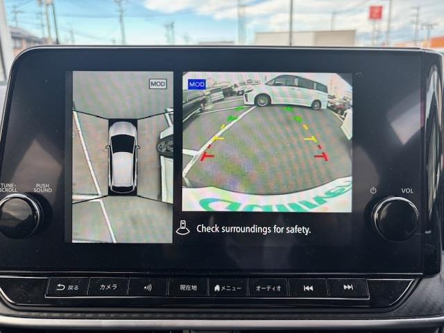 ノート X 全方位カメラ 純ナビ フルセグ BT レーダークルコン エマブレ レーンキープ ETC2.0 BSM レーンキープ Aホールド 電動パーキング 純正ドラレコ LEDヘッドライト Aライト Aハイビーム(2枚目)