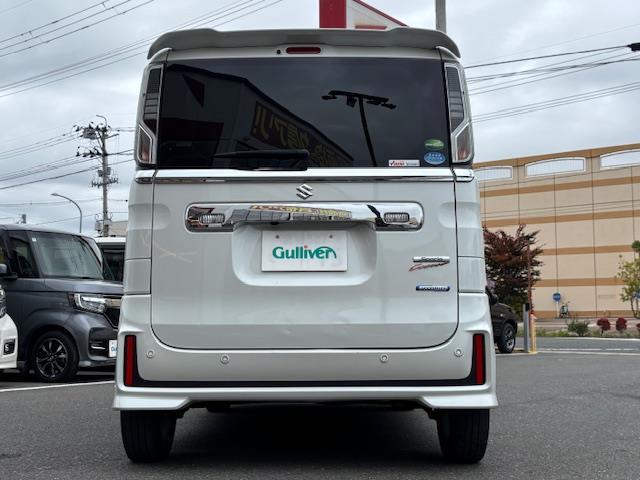 スペーシアカスタム ハイブリッドGS 片パワスラ 衝突軽減 純ナビ フルセグ ETC クリアランスソナー レーンキープ アイドリング 横滑り防止 Aライト LEDヘッドライト シートヒーター エンジンスターター フォグランプ BT(33枚目)