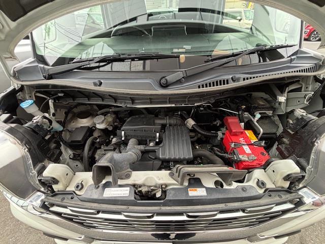 スペーシアカスタム ハイブリッドGS 片パワスラ 衝突軽減 純ナビ フルセグ ETC クリアランスソナー レーンキープ アイドリング 横滑り防止 Aライト LEDヘッドライト シートヒーター エンジンスターター フォグランプ BT(40枚目)