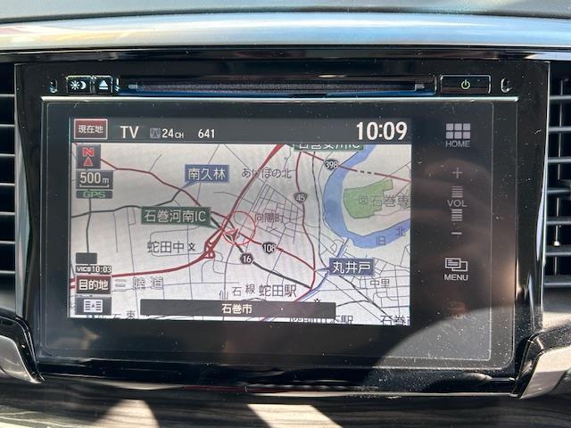 オデッセイ アブソルート・EX ・レーダークルーズコントロール・パドルシフト・全方位カメラ・オートライト・両側パワースライドドア・横滑り防止機能・アイドリングストップ・フリップダウンモニター・社外ETC(2枚目)