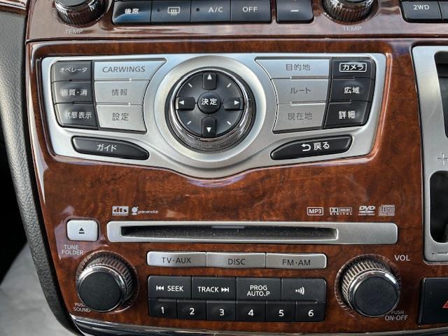 エルグランド 250ハイウェイスター ブラックレザーED HDDナビ・ワンセグTV/CD/DVD/AUX/FM/AM・ステアリングリモコン・フォグランプ・バックカメラ(6枚目)