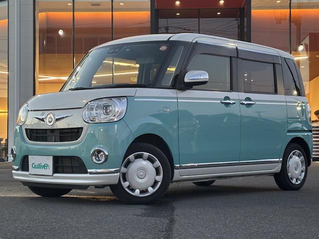 ムーヴキャンバス Ｇメイクアップ　ＳＡＩＩＩ　両側パワースライドドアワンオーナー衝突軽減装置横滑り防止機能アイドリングストップオートライトオートマチックハイビーム（34枚目）