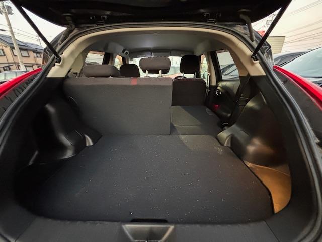 ジューク 15RS タイプV ドラレコ前後 純ナビ フルセグ BT Bカメラ Aライト Pスタート スマートキー 横滑り防止 フォグランプ 純正アルミホイール ウインカーミラー ドアバイザー ヘッドライトレベライザー(29枚目)