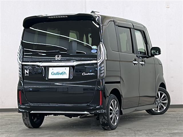 N-BOXカスタム L ワンオーナーメモリナビワンセグテレビバックカメラクルーズコントロールドアバイザープッシュスタートETCドライブレコーダーエンジンスターター4WD片側パワースライドドア(3枚目)