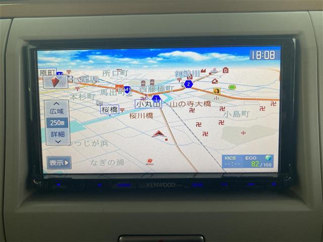 X 社外SDナビ CD・AM・FM・ワンセグ バックカメラ レザーシート プッシュスタート スマートキー スペアキー オートライト アイドリングストップ 革巻きステアリング 電格ミラー ウィンカーミラー(6枚目)