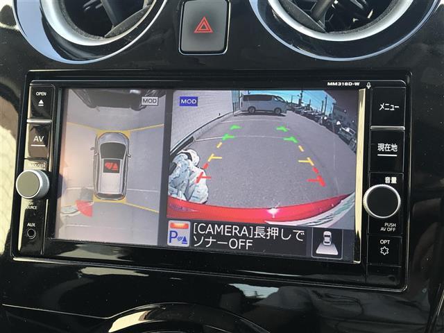 ノート Ｘ　ＦＯＵＲ　夏タイヤ積込み／純正ナビ／フルセグＴＶ／Ｂｌｕｅｔｏｏｔｈ／全周囲カメラ／ドライブレコーダー／デジタルインナーミラー／衝突被害軽減ブレーキ／コーナーセンサー／レーンキープアシスト（2枚目）
