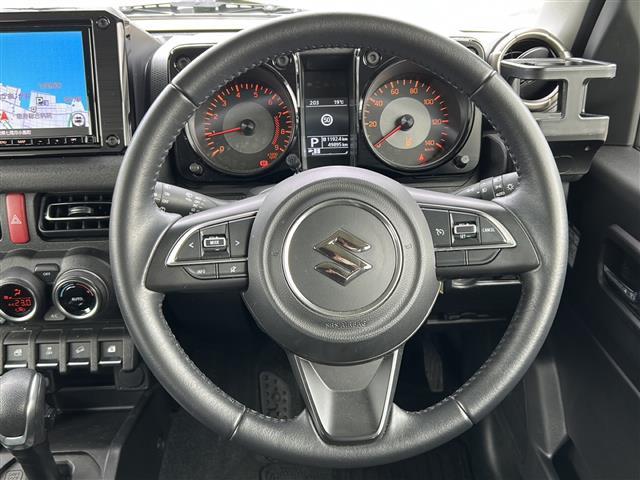ジムニー XC 4WD ワンオーナー 衝突軽減ブレーキ レーンキープアシスト 純正メモリーナビ Bluetooth フルセグTV LEDライト オートライト スマートキー スペアキー クルーズコントロール ETC(11枚目)