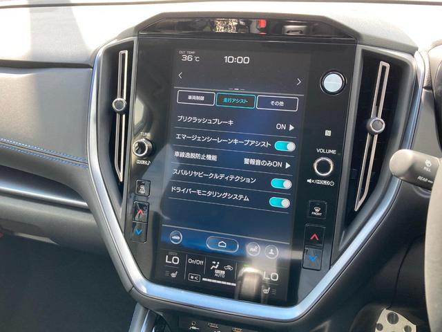 GT-H EX 登録済未使用車 4WD アイサイトX 11.6型ナビ フルセグTV F/S/Bカメラ USB 電動リアゲート シートヒーター パワーシート BSM コーナーセンサー LEDヘッドライト 純正18AW(49枚目)