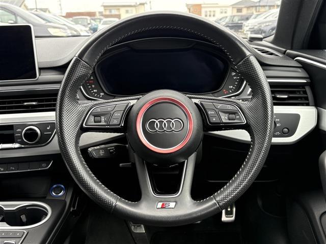 A4 2.0TFSIクワトロ ナビ(CD/DVD/SD/USB/AUX) バックカメラ フルセグテレビ 衝突軽減ブレーキ コーナーセンサー レーダークルーズコントロール パワーシート シートヒーター ブレーキホールド ETC(2枚目)