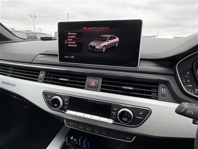 A4 2.0TFSIクワトロ ナビ(CD/DVD/SD/USB/AUX) バックカメラ フルセグテレビ 衝突軽減ブレーキ コーナーセンサー レーダークルーズコントロール パワーシート シートヒーター ブレーキホールド ETC(11枚目)